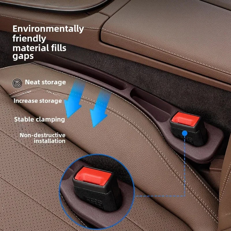Car seat gap plug anti-leak strip Car interior accessories Seat invisible storage box filling strip general guide