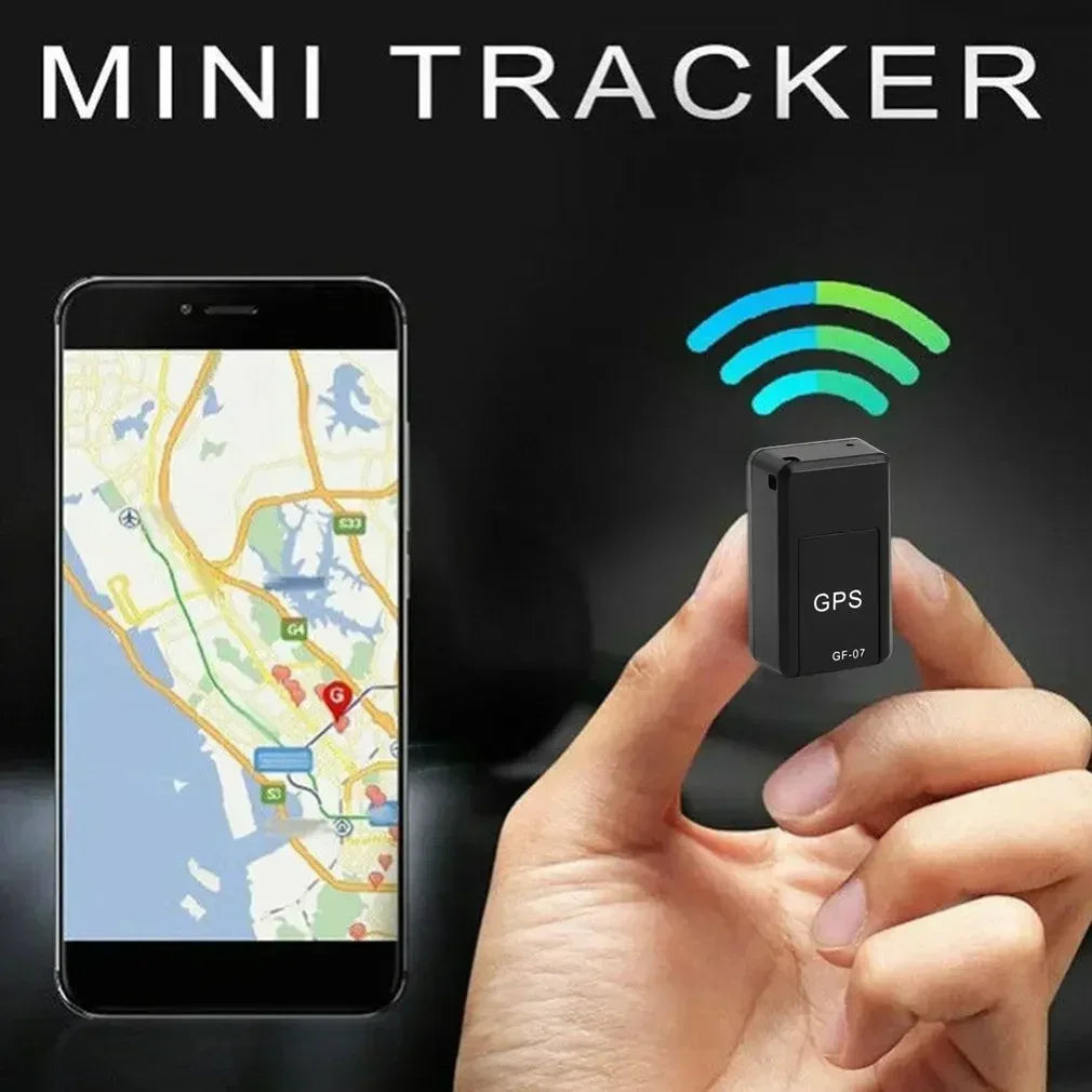 Magnetic Mini Car Tracker GPS Real Time Tracking Locator Device Magnetic GPS Tracker Real-time Vehicle Locator Pet Tracker GF07